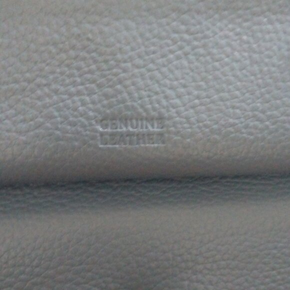 Giani Bernini Pebbled Leather Wallet Blue Women’s Bifold Excellent Condition - Picture 9 of 9